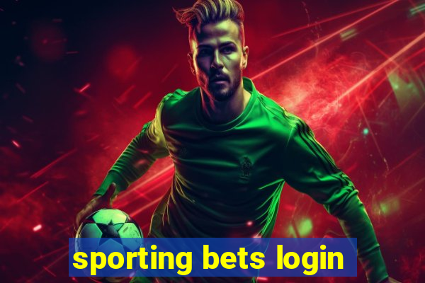 sporting bets login